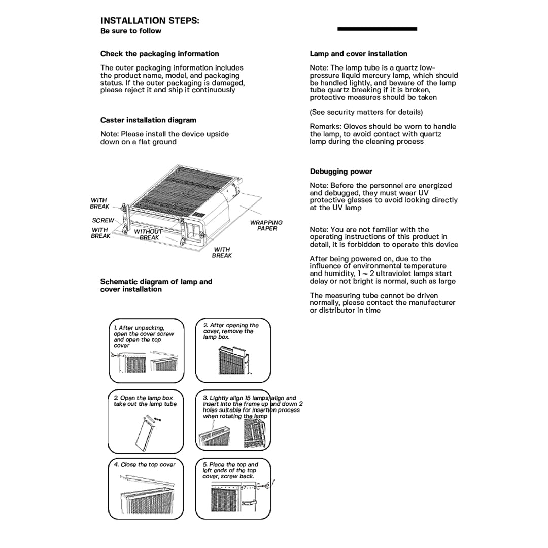UVC Machine 1kw